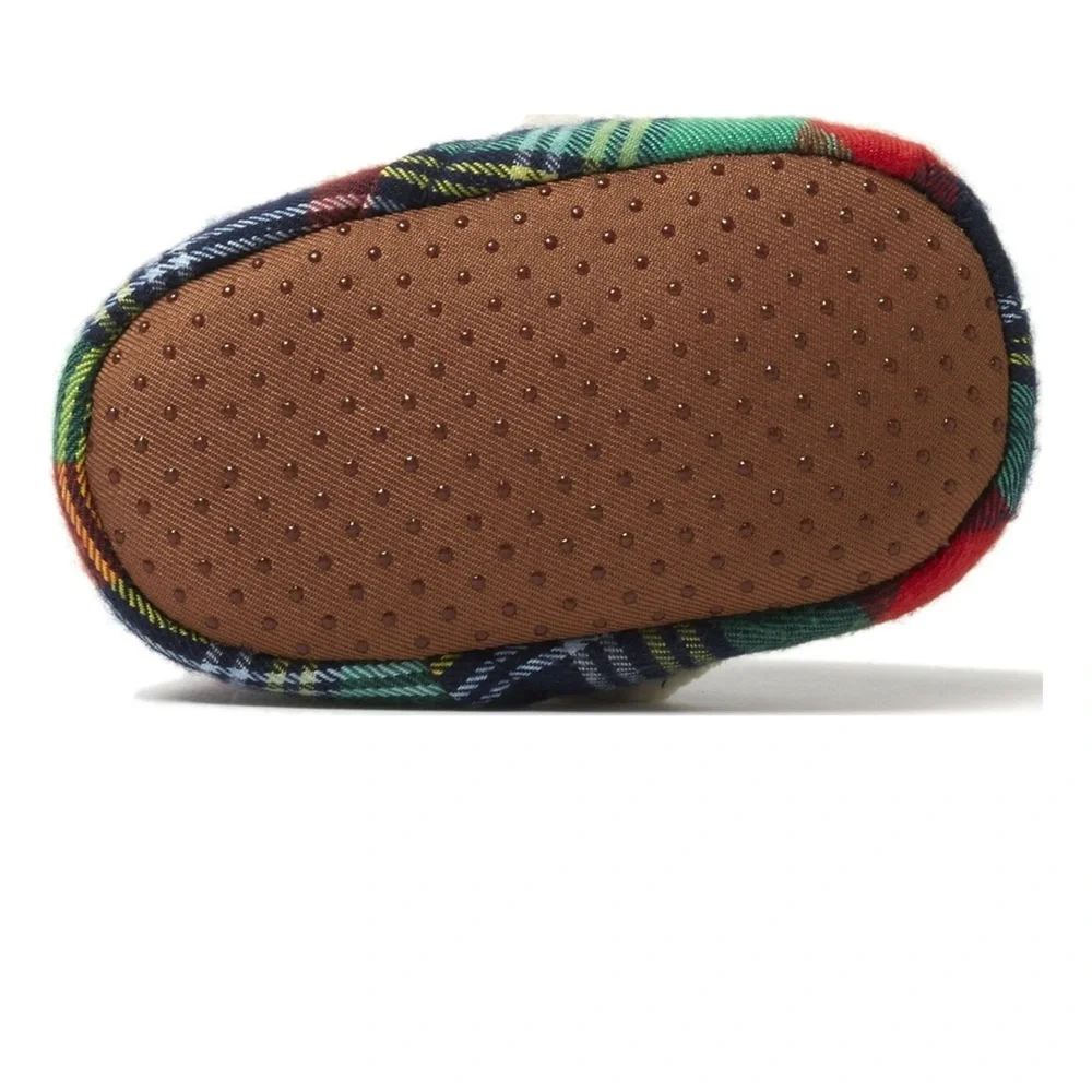 Dearfoams Bear Comfort Slippers, Size Baby